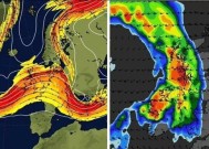 在令人担忧的新地图上，英国将遭受暴雨和强风袭击的确切日期