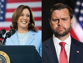 JD Vance试图在威斯康辛机场与Kamala Harris对峙